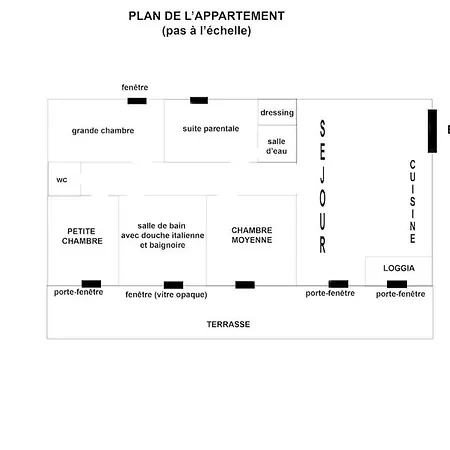 Apartment Grand-appartement-centre-bastia